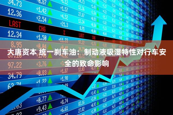 大唐资本 统一刹车油：制动液吸湿特性对行车安全的致命影响