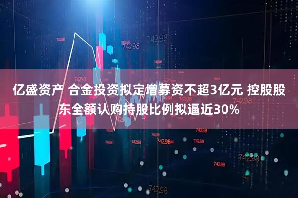 亿盛资产 合金投资拟定增募资不超3亿元 控股股东全额认购持股比例拟逼近30%